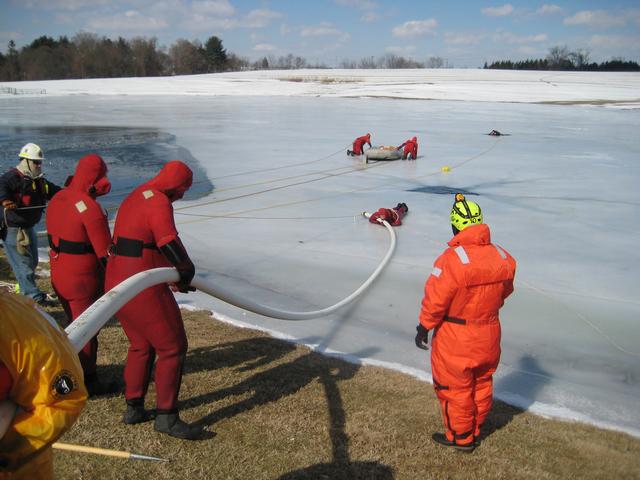 Ice Rescue Training - Jarrettsville Volunteer Fire Company